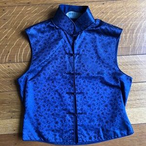 Beautiful Vintage Silk Vest